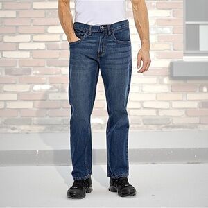 Timberland Pro Ballast Men’s Straight Fit Flex Blue Jeans 34x34